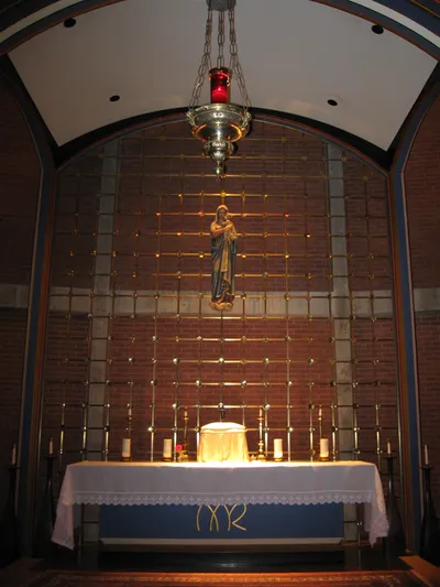 Our Lady altar.