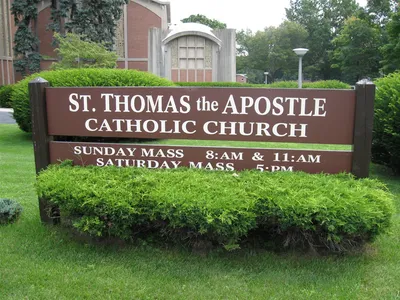 Former church sign.