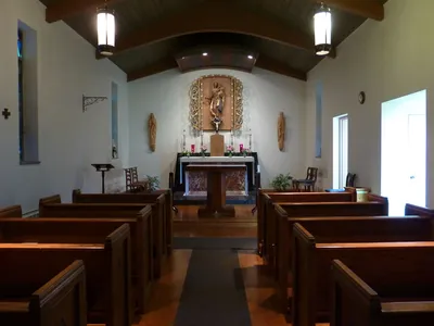 View of the chapel.