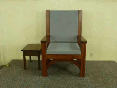 Celebrant's chair.