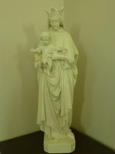 Our Lady of Victory statue.