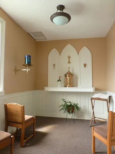Adoration area.