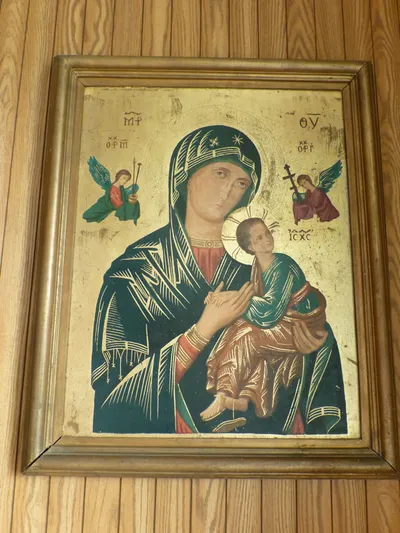 Our Lady of Perpetual Help icon.
