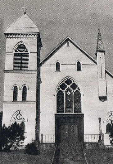 Exterior of church, 1939. Source: Catholic Courier Golden Jubilee Edition: 1889-1939