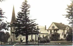 Photograph of church in 1913. Source: St. Vincent DePaul Web site