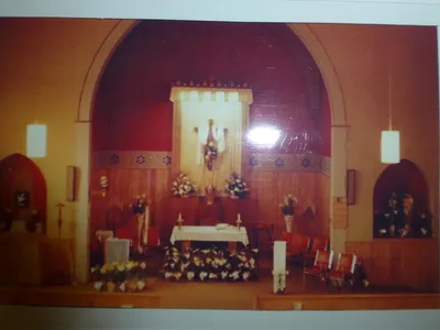 Interior after 1960 renovation.
