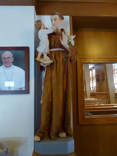 Statue of St. Anthony.