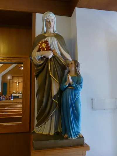 Statue of St. Anne.
