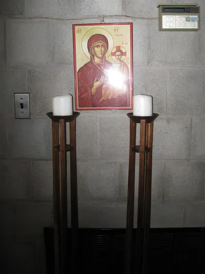 Icon of Our Lady.