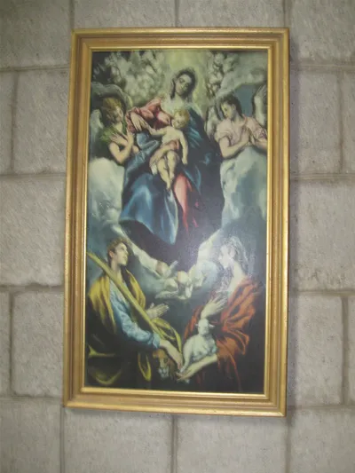 Painting of Our Lady.