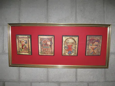 Small paintings.