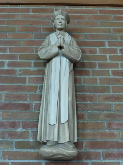 Statue of St. John Fisher.
