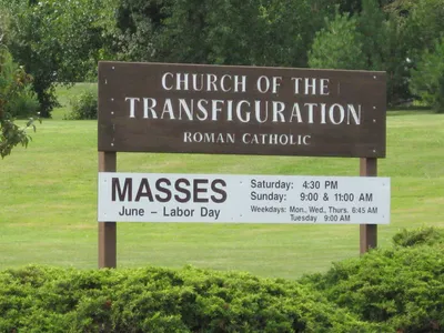 Former church sign.
