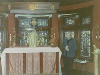 Bp. Kearney in the chapel.